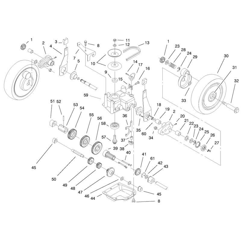Gear Case Assembly