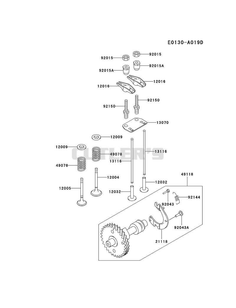 VALVE/CAMSHAFT