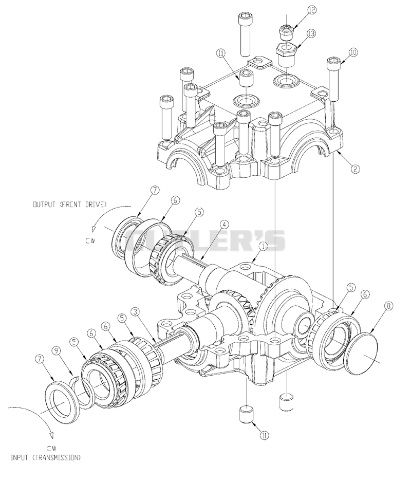 Transfer Case Components
