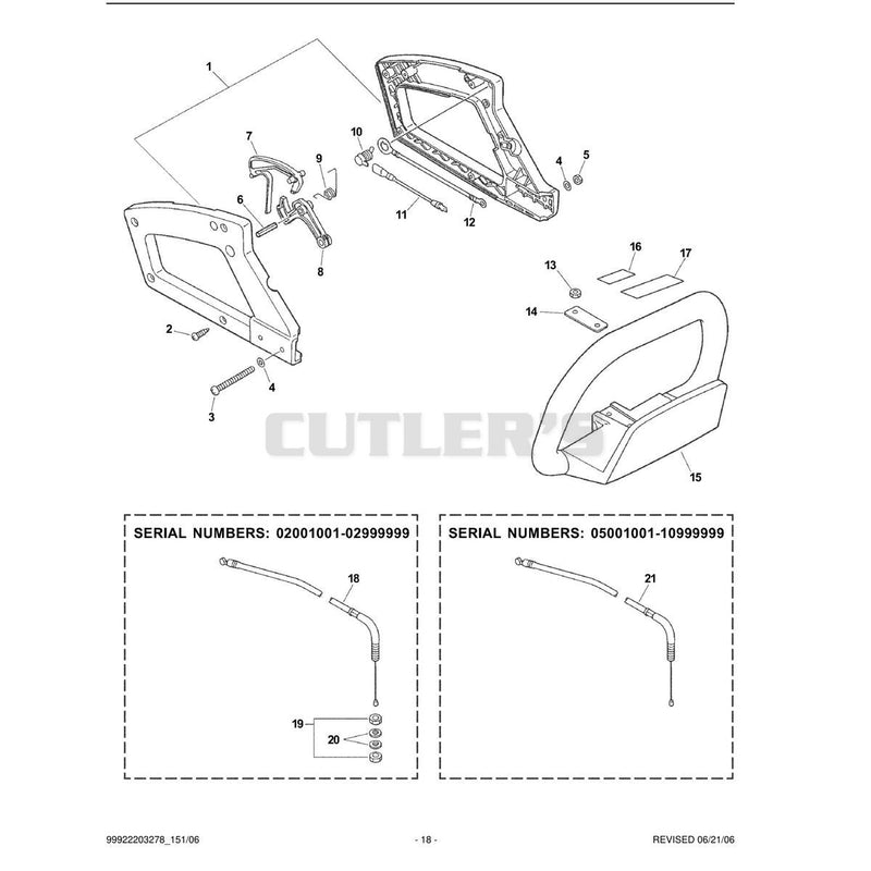 Handle, Ignition Switch,Throttle Cable