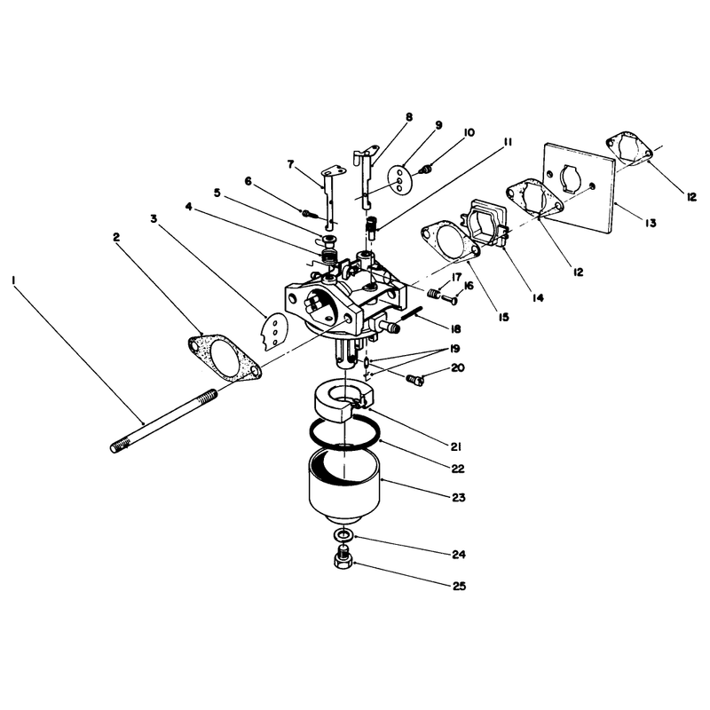 Engine Assembly Model No 47ph7 Continued