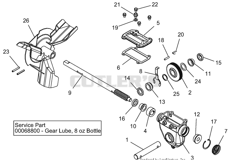 Gear Case And Impeller