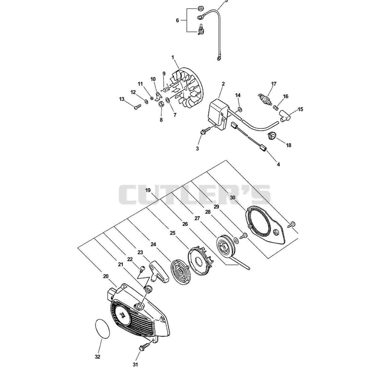 Ignition, Starter Assembly