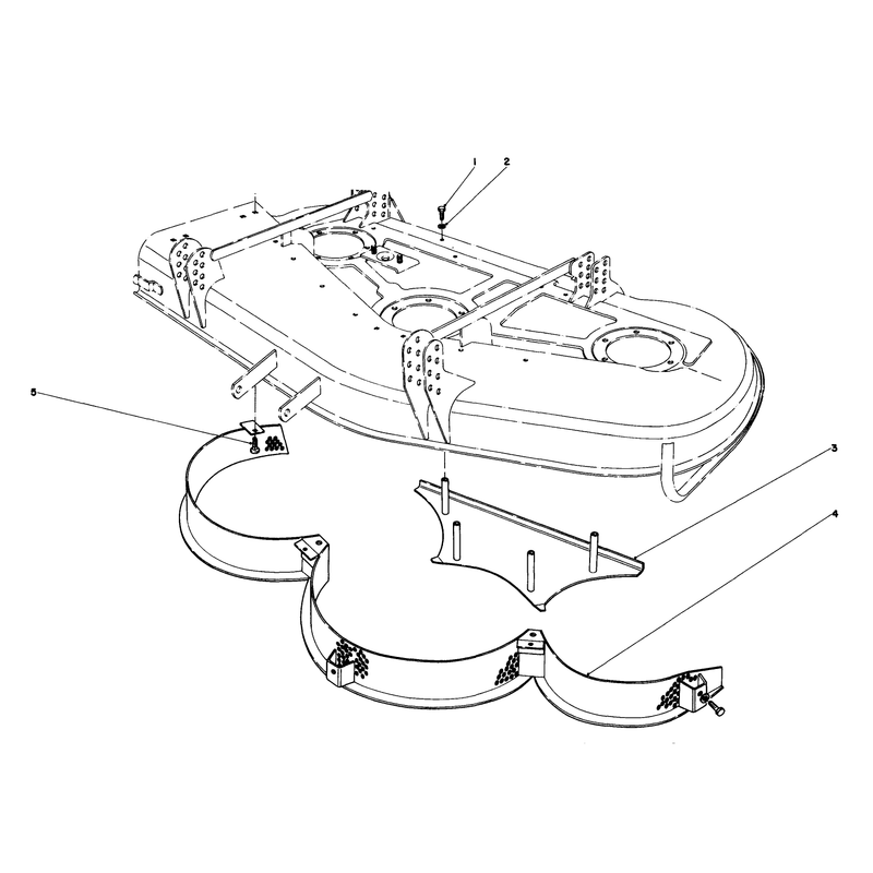 Mulcher Kit Model No 30700 Optional for Cutting Unit Model 30555