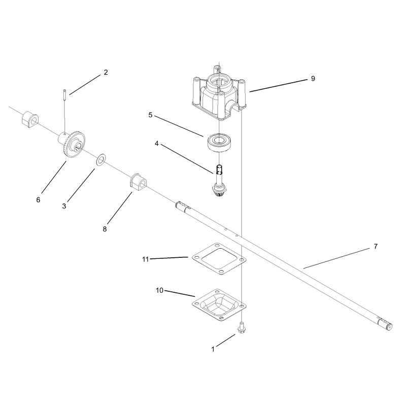 Transmission Assembly No 106-3956