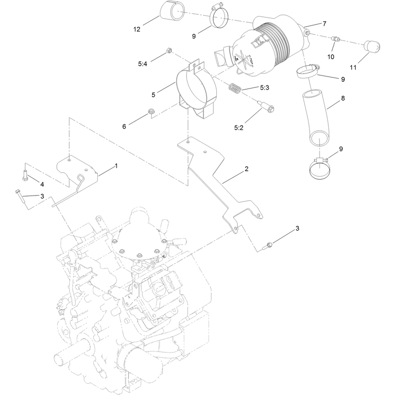 Air Cleaner Mount Assembly