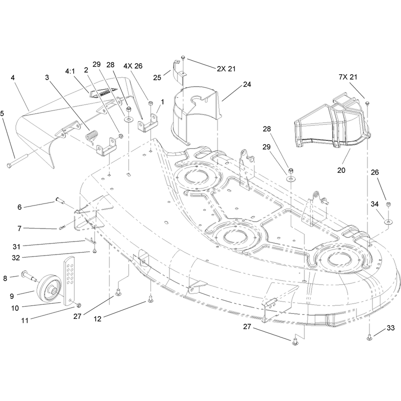 Chute and Recycler Assembly
