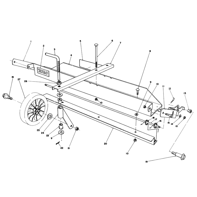 Dethatcher Kit Model No. 59126 (optional)