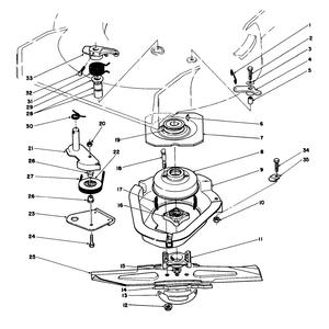 Blade Brake Clutch Assembly