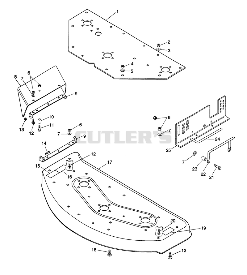 40" Mower Frame 2