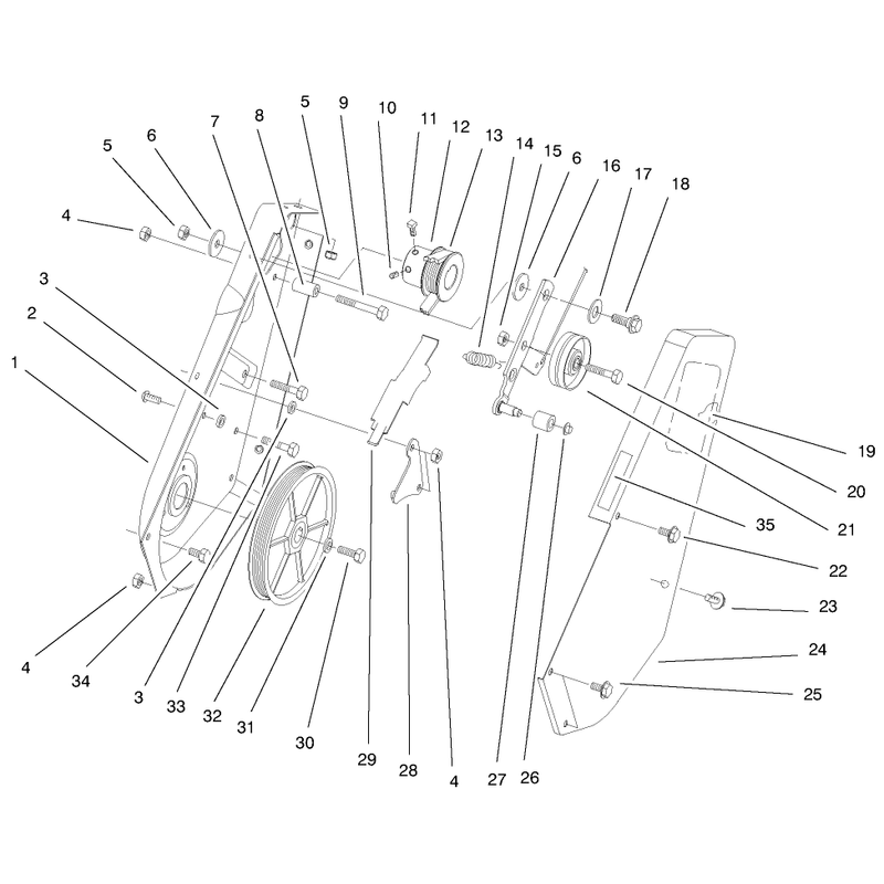 Side Plate & Idler Assembly