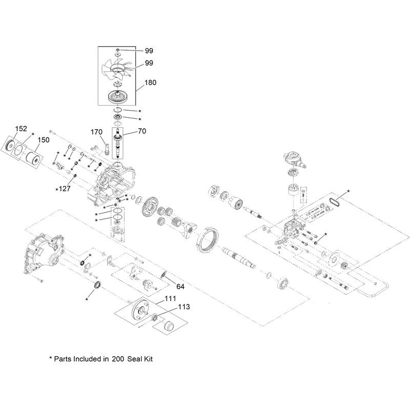 RH Transaxle Assembly No. 142-4467