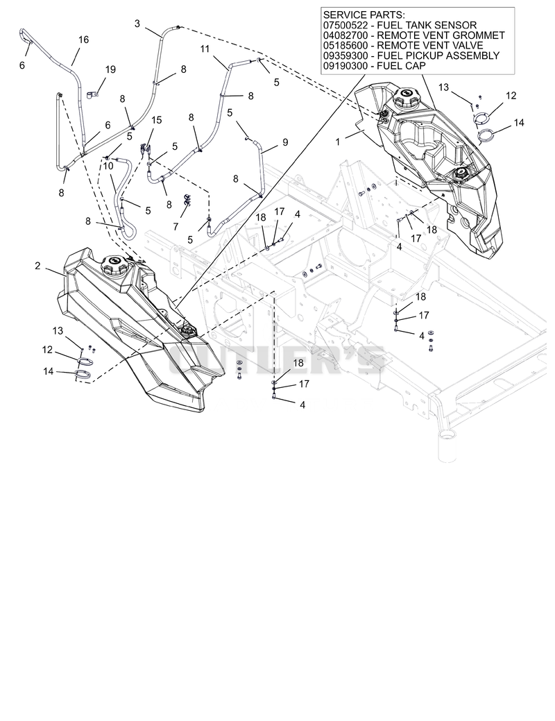 Fuel Tank - FX921V