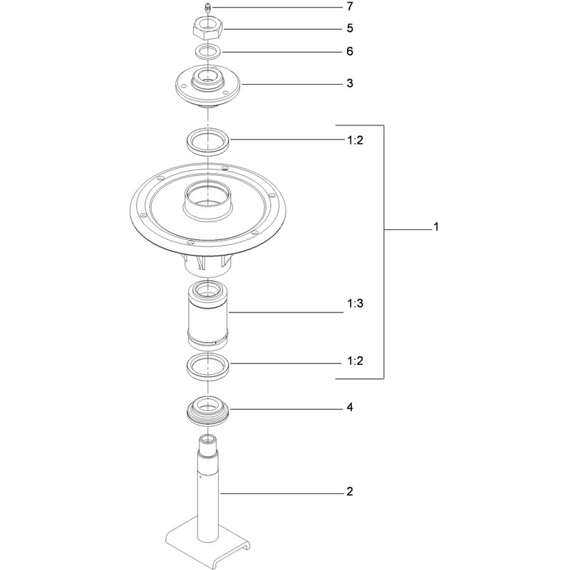 Spindle Assembly No. 117-3840