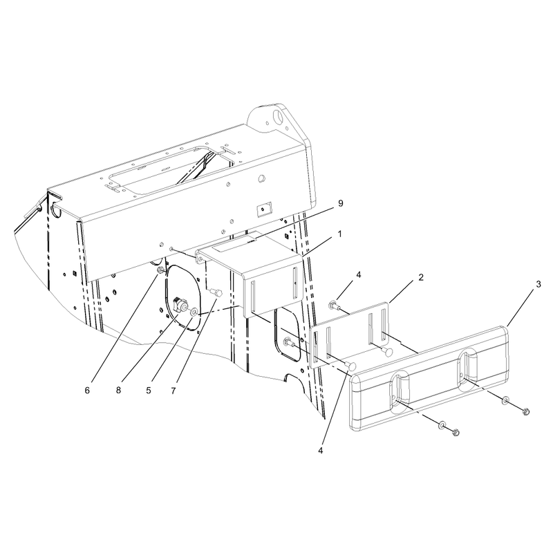 Thigh Support Assembly