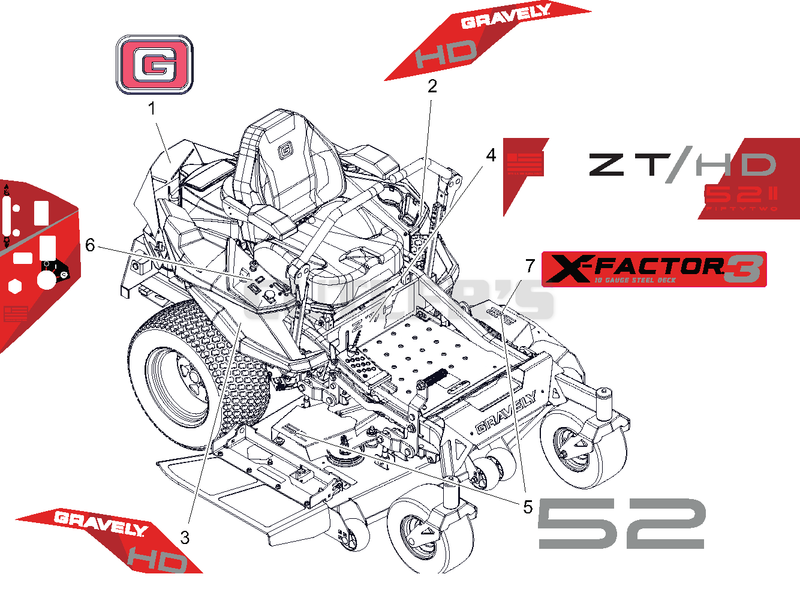 Decals - Style - 52"