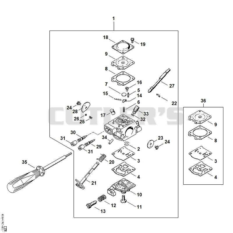 Carburetor WT-492 (USA)