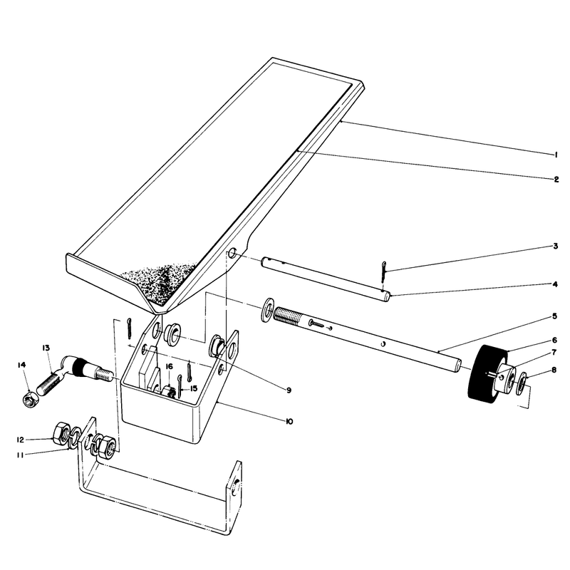 Traction Pedal Assembly