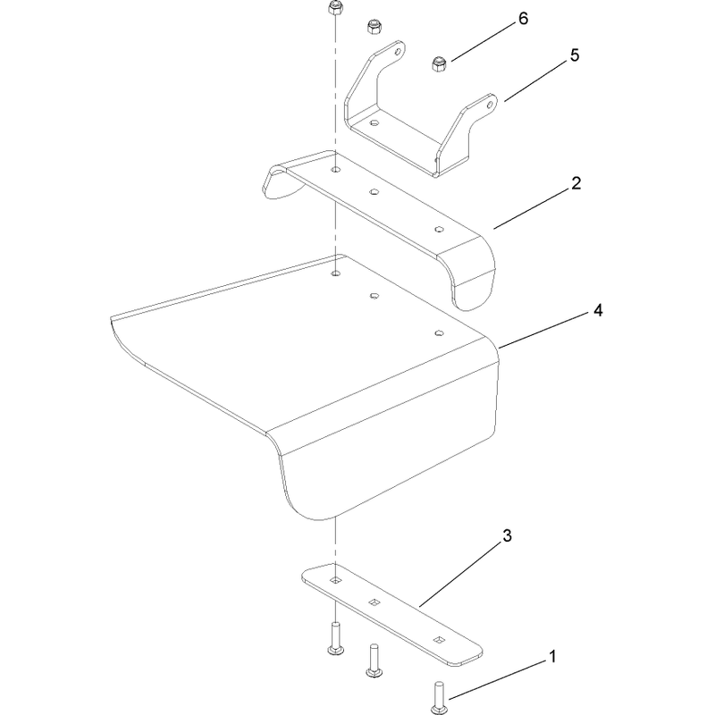Deflector Assembly No 107-4140