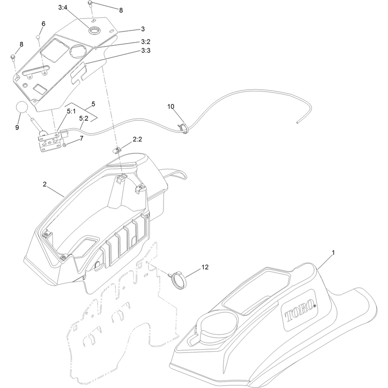 Console and Control Panel Assembly