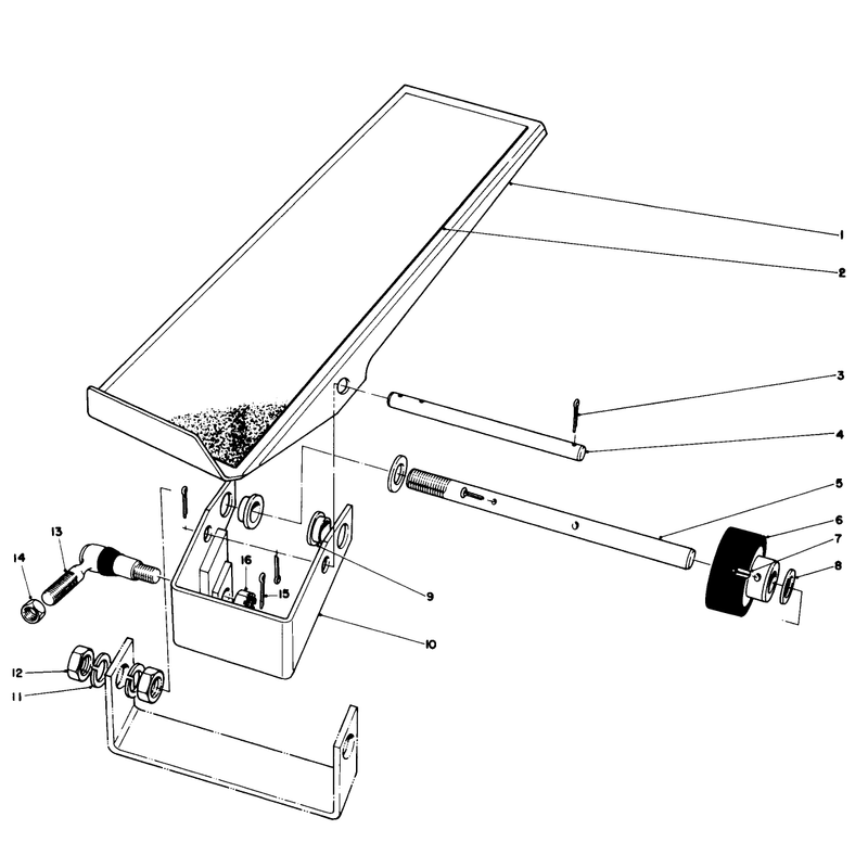 Traction Pedal Assembly