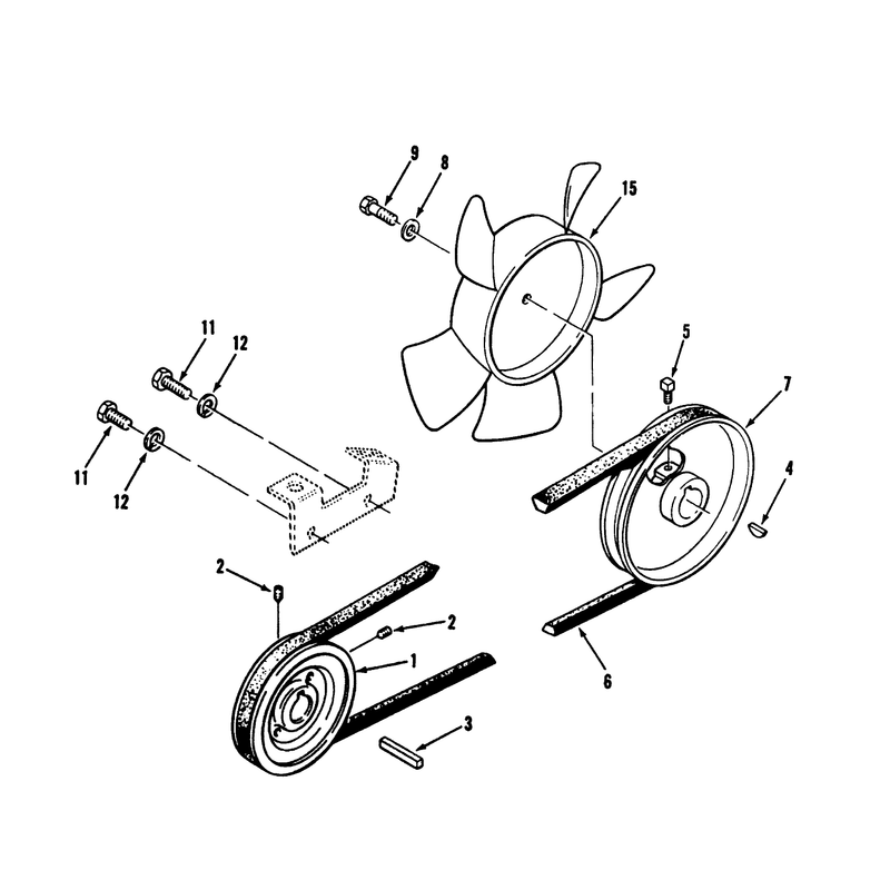 Drive Belt and Pulleys