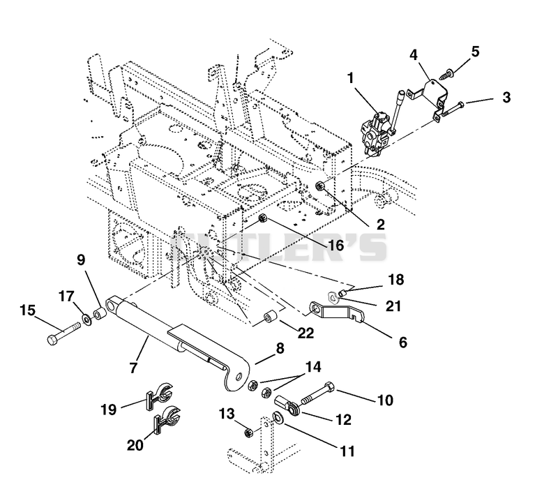 Lift Valve And Cylinder