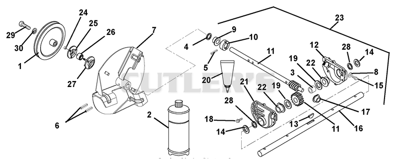 Gear Case And Impeller