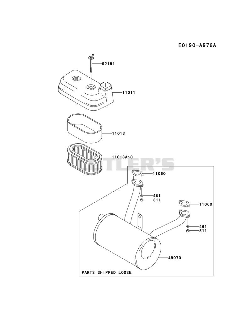 AIR-FILTER/MUFFLER