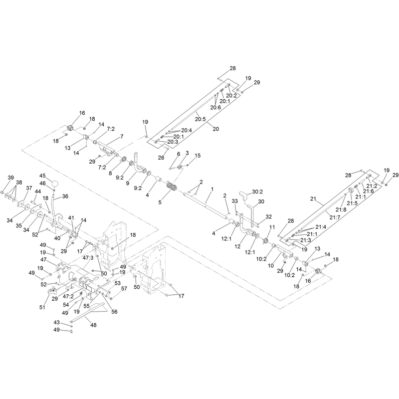 Speed and Steering Control Assembly