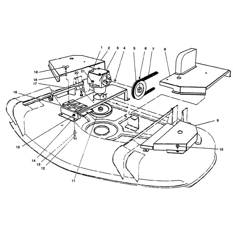 Deck Drive Assembly