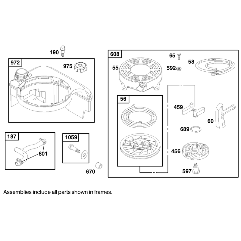 Engine Briggs and Stratton Model 12h802-1767-E1