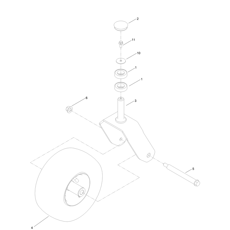 Caster Wheel Assembly