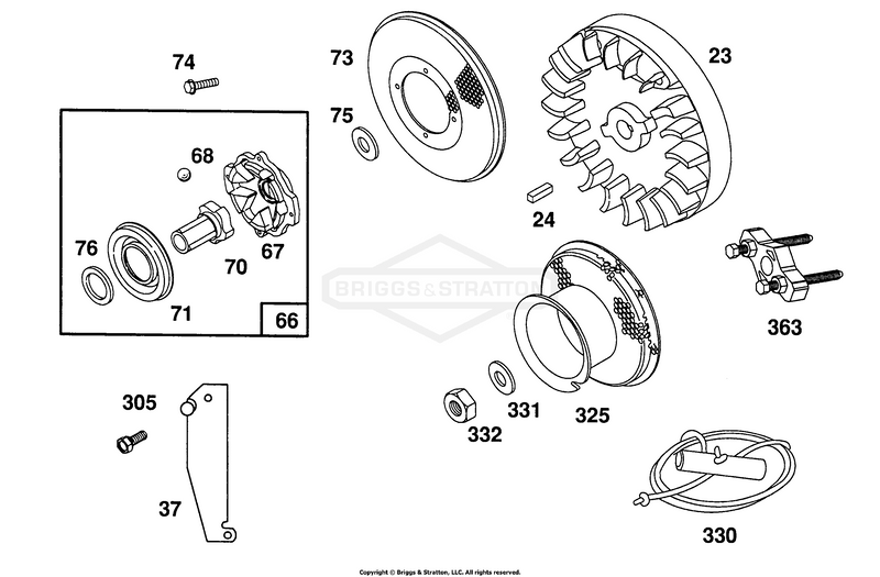 Flywheel and Clutch Assy.