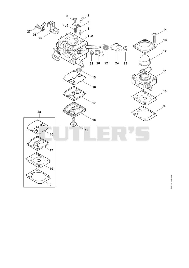 Carburetor 4147/21, 4147/22