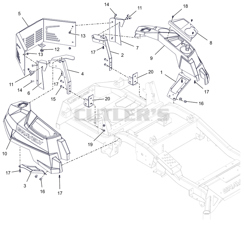 Engine Guard And Fenders