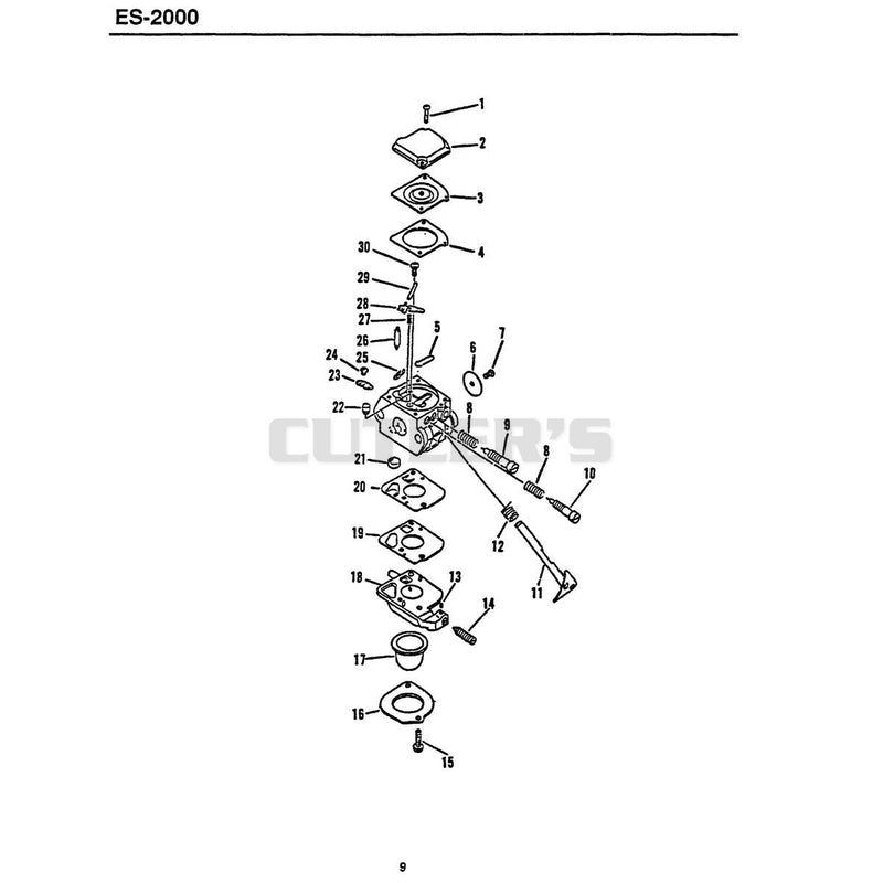 Carburetor C1U-K32 Includes The Following