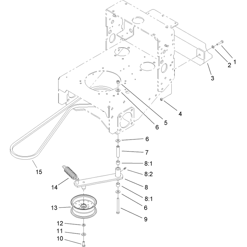Drive Belt and Tensioner Assembly