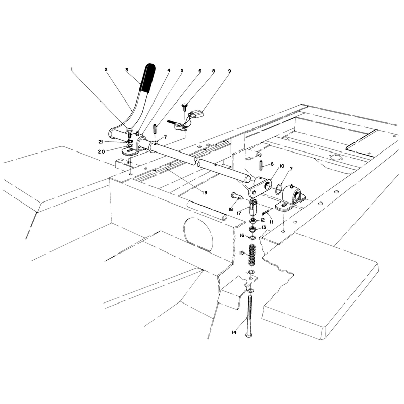 Power Take Off Lever Assembly