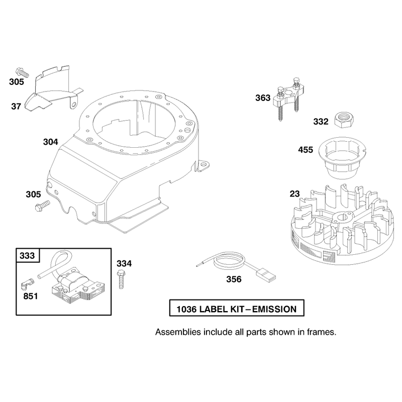 Engine Briggs and Stratton Model 12u802-1739-E1