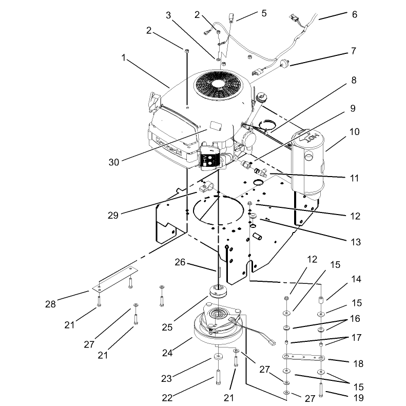 Engine Installation Assembly
