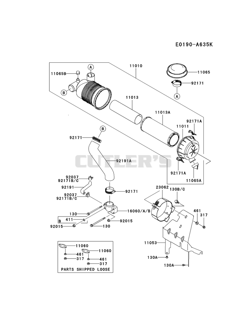 AIR-FILTER/MUFFLER