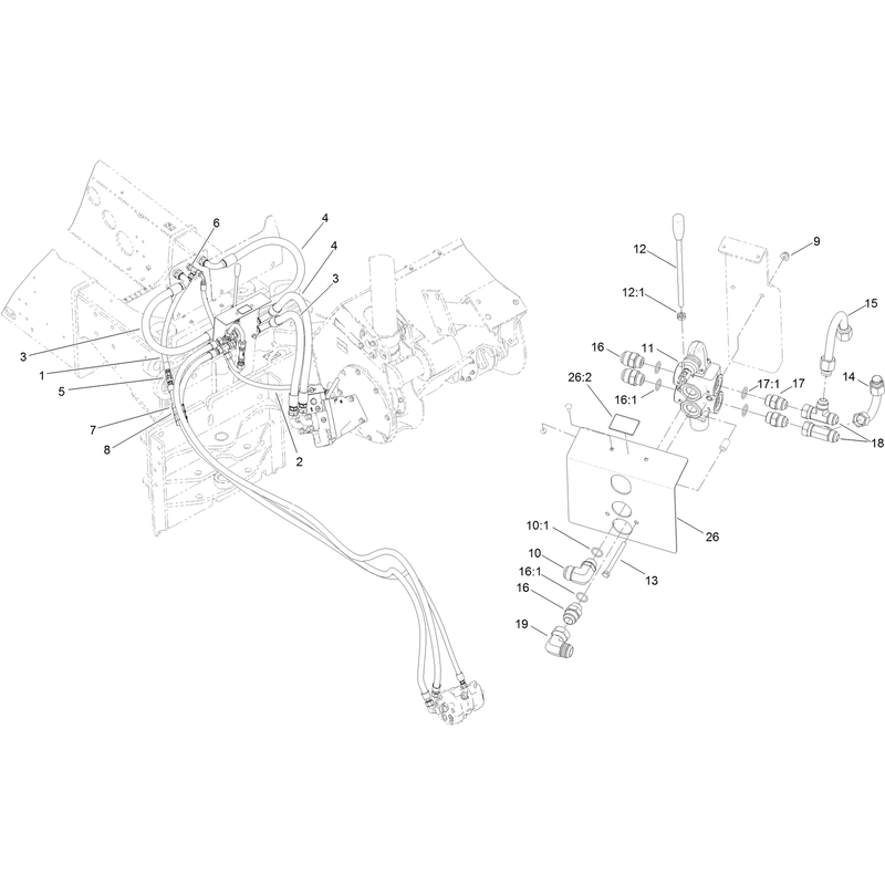 Drive Hose and Valve Assembly