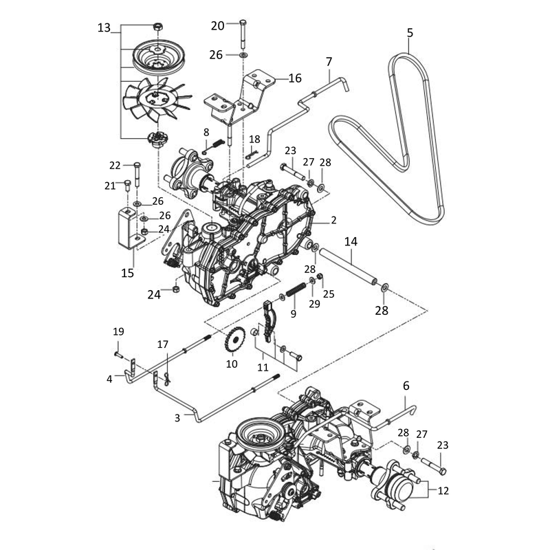 HYDRAULIC PUMP - MOTOR