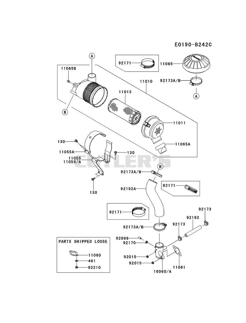 AIR-FILTER/MUFFLER