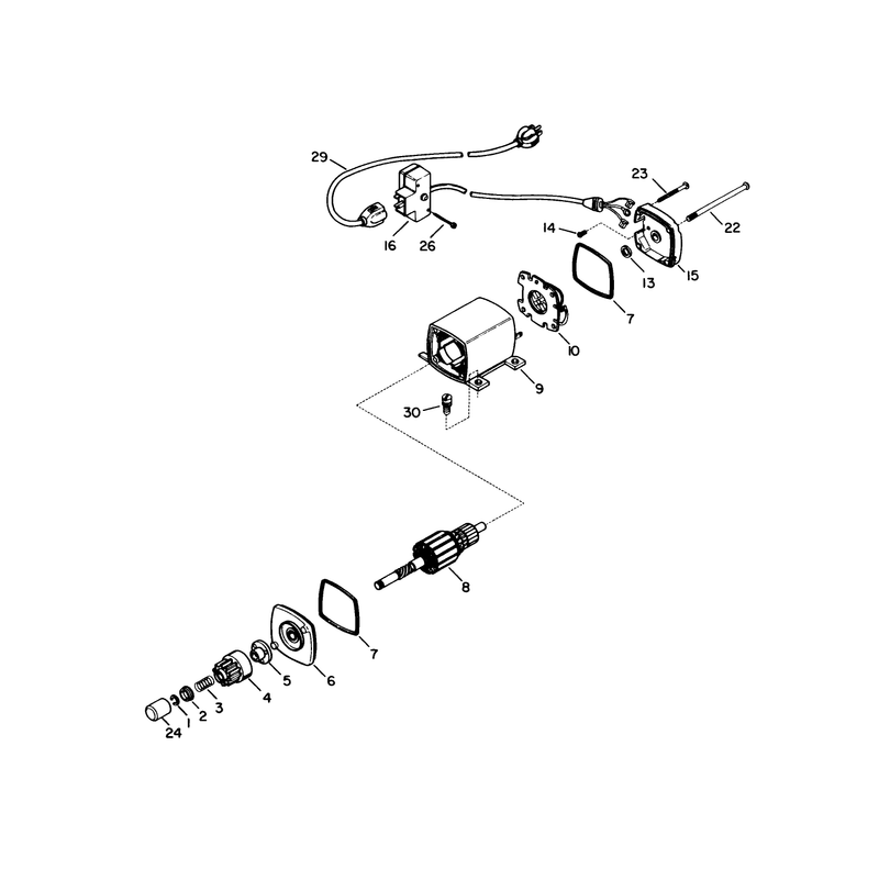 Starter Motor Kit No. 33328c