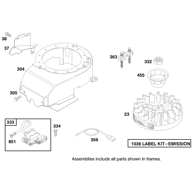 Engine Briggs and Stratton Model 12h802-1758-E1
