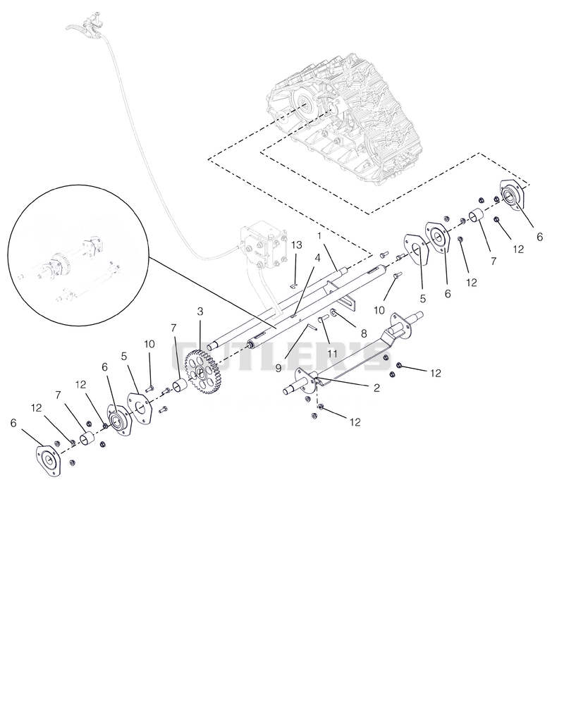 Track Axles