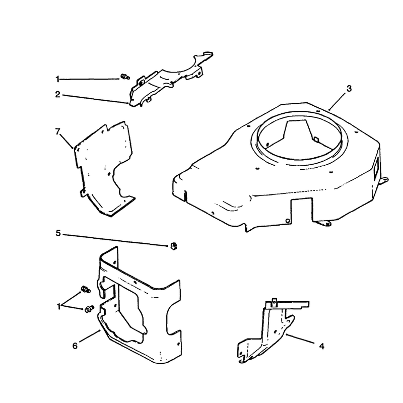 Blower Housing and Baffles