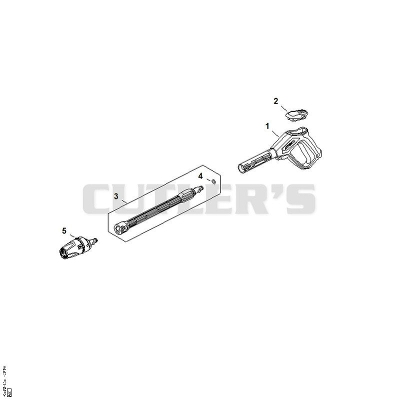 Spray gun, Spray lance/wand